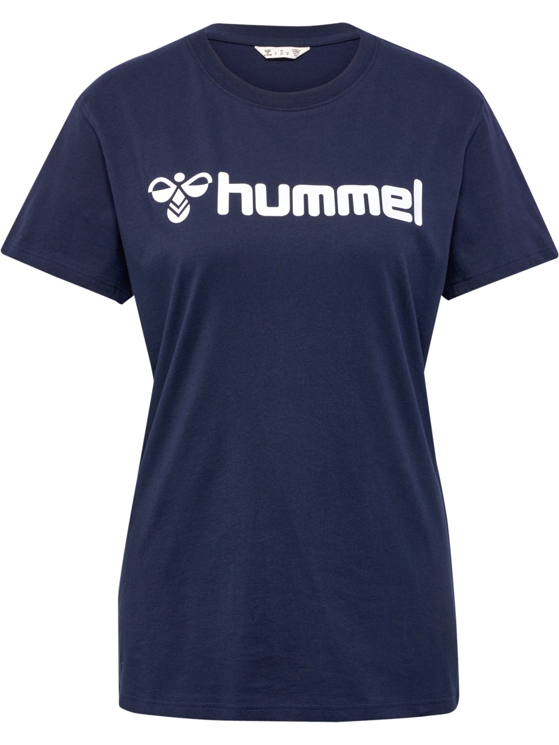 hmlGO 2.0 LOGO T-SHIRT S/S WOMAN, MARINE, packshot