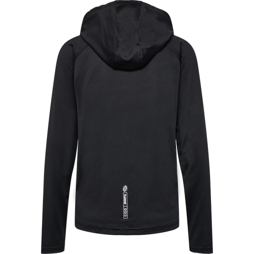 hmlGG12 TRAINING HOODIE WOMAN, BLACK, packshot