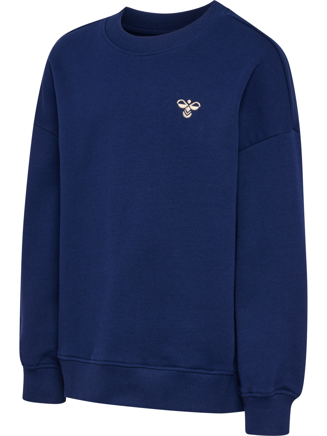 hmlJR JUMP BOXY SWEATSHIRT, MEDIEVAL BLUE, packshot