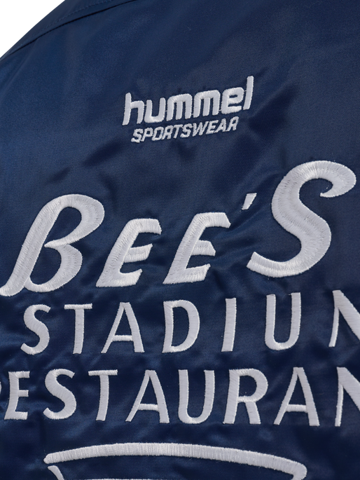 hmlLETTERMAN JACKET HSW, DRESS BLUES, packshot