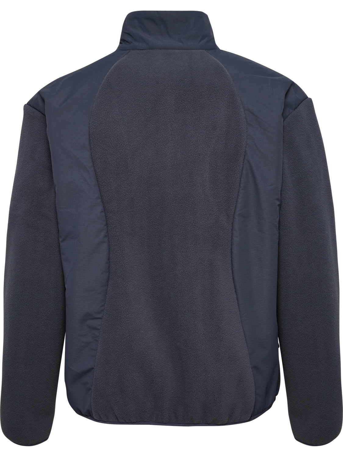 hmlHYBRID FLEECE JACKET, EBONY, packshot