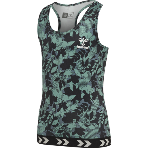 hmlNANNA TOP, MINERAL BLUE, packshot