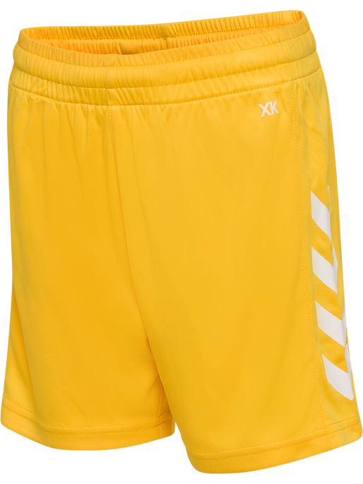 hmlCORE XK POLY SHORTS KIDS, SPORTS YELLOW, packshot
