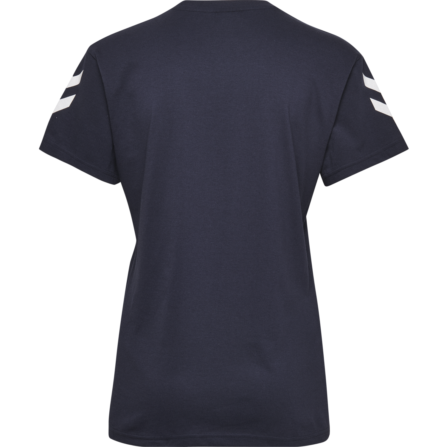 HMLGO COTTON T-SHIRT WOMAN S/S, MARINE, packshot