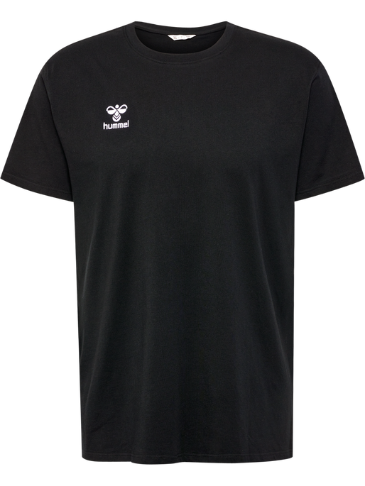 hmlGO 2.0 T-SHIRT S/S, BLACK, packshot