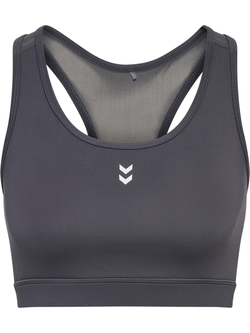 hmlPULSE MEDIUM SUPPORT BRA, BLACKENED PEARL, packshot