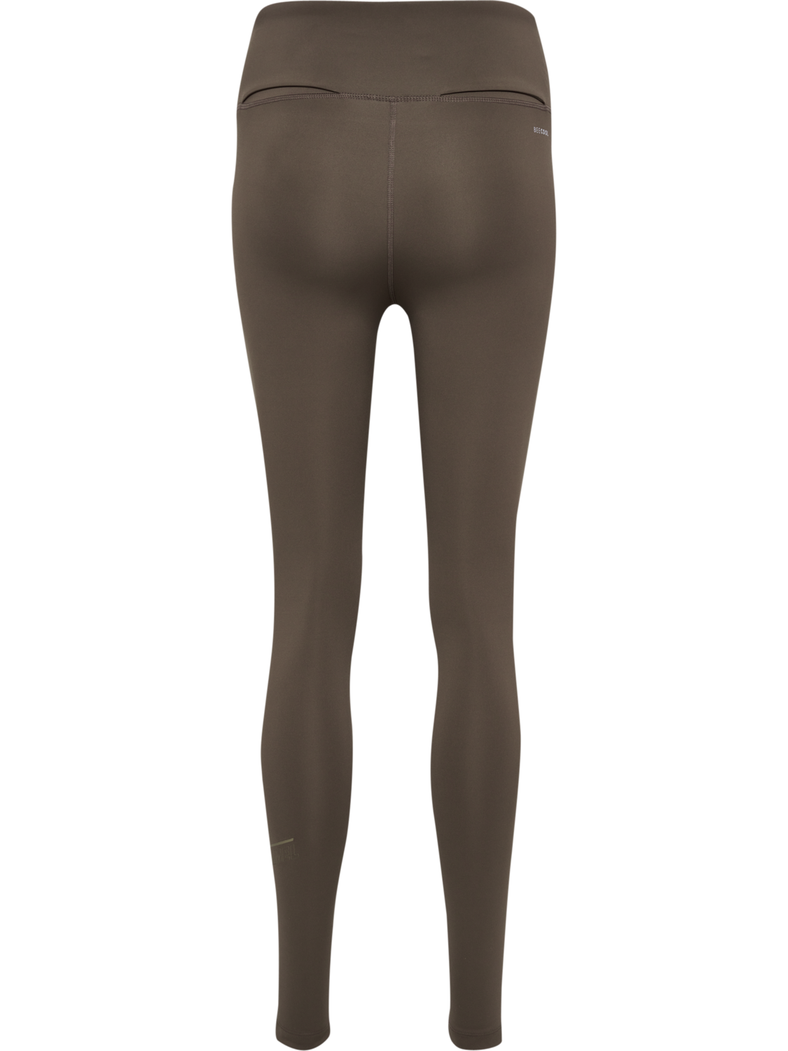 hmlCOURT MID WAIST POCKET TIGHTS W, TURKISH COFFEE, packshot