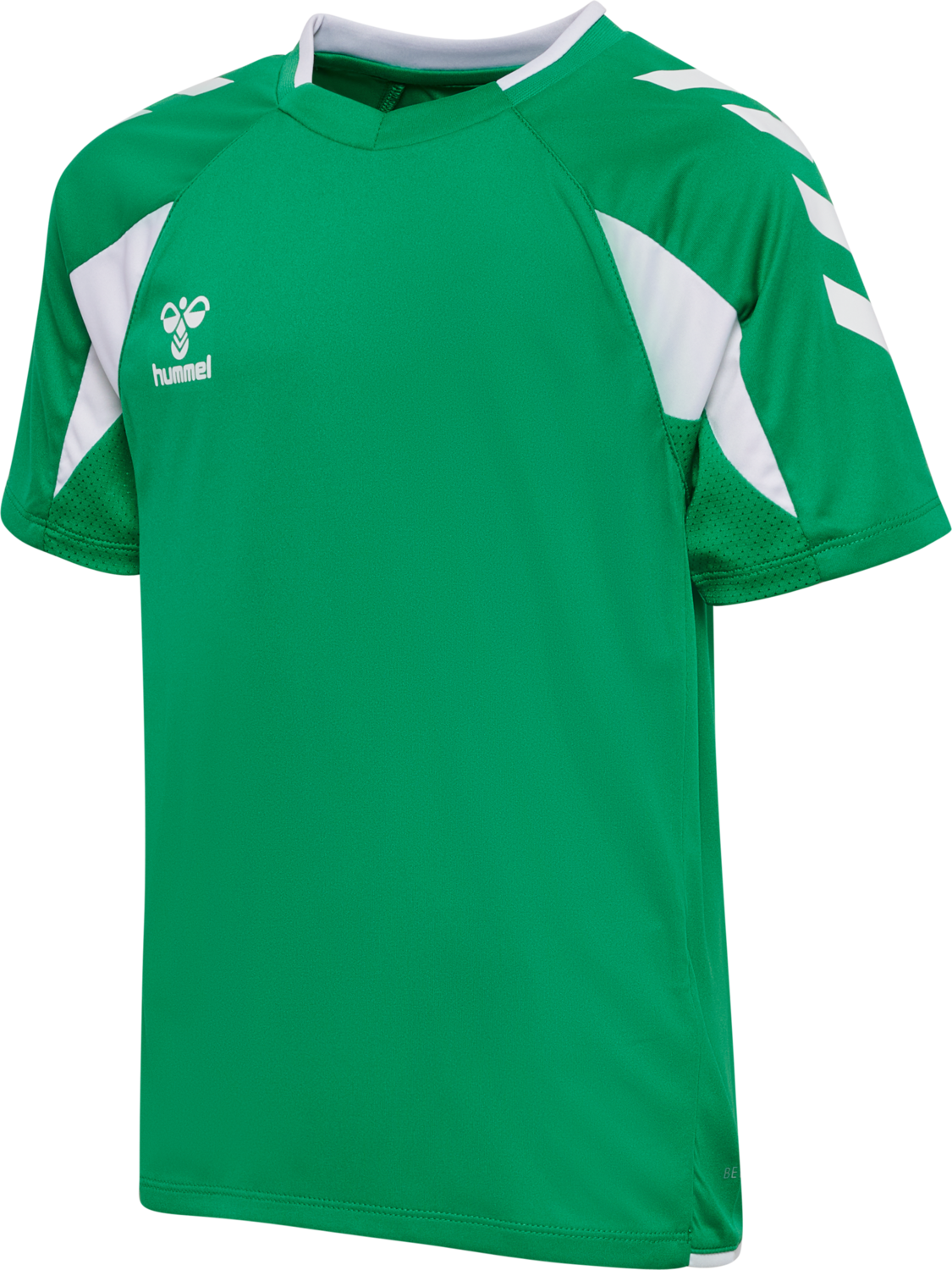 hmlCORE 2.0 JERSEY S/S KIDS, JELLY BEAN/WHITE, packshot