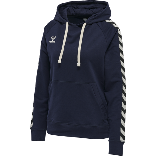 hmlMOVE CLASSIC HOODIE WOMAN, MARINE, packshot