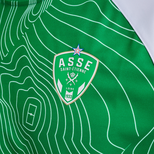 ASSE 22/23 PREGAME JERSEY S/S KIDS, 6129, packshot