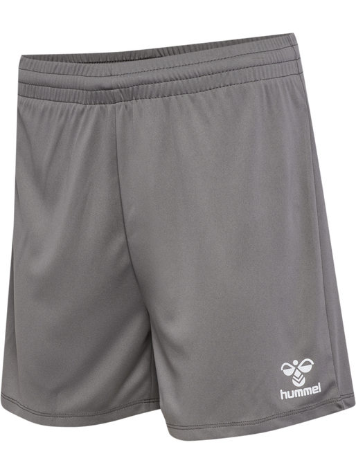 hmlESSENTIAL SHORTS WOMAN, STEEL GRAY, packshot