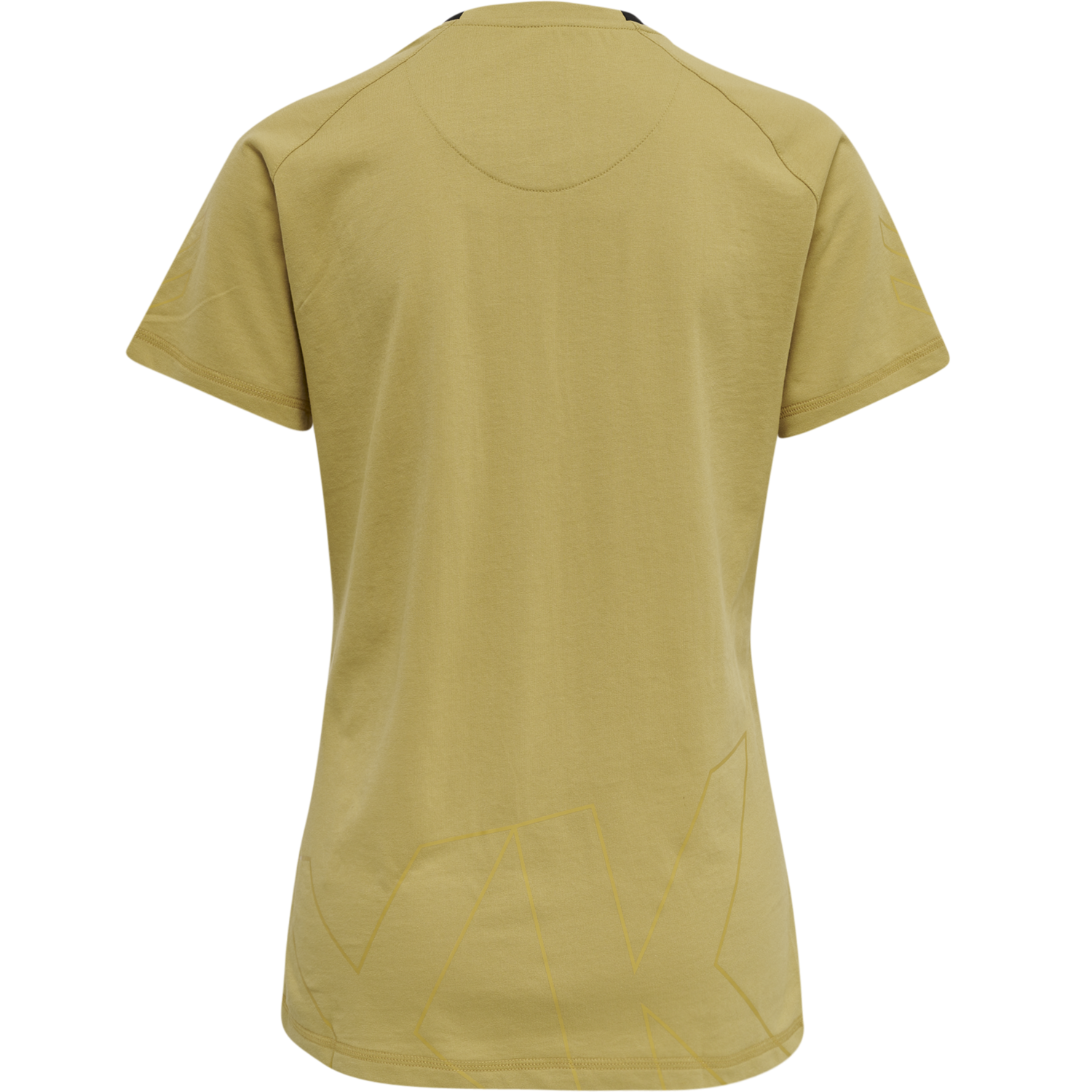 hmlCIMA XK T-SHIRT S/S WOMAN, ANTIQUE GOLD, packshot