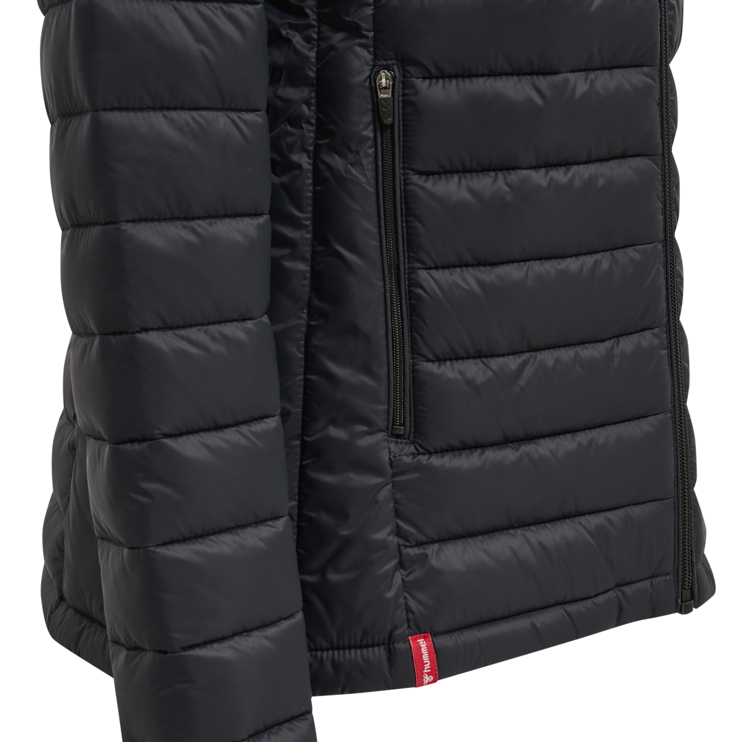 hmlRED QUILTED JACKET WOMAN, BLACK, packshot