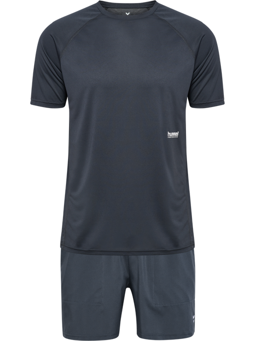 hmlPULSE WORKOUT SET, EBONY, packshot