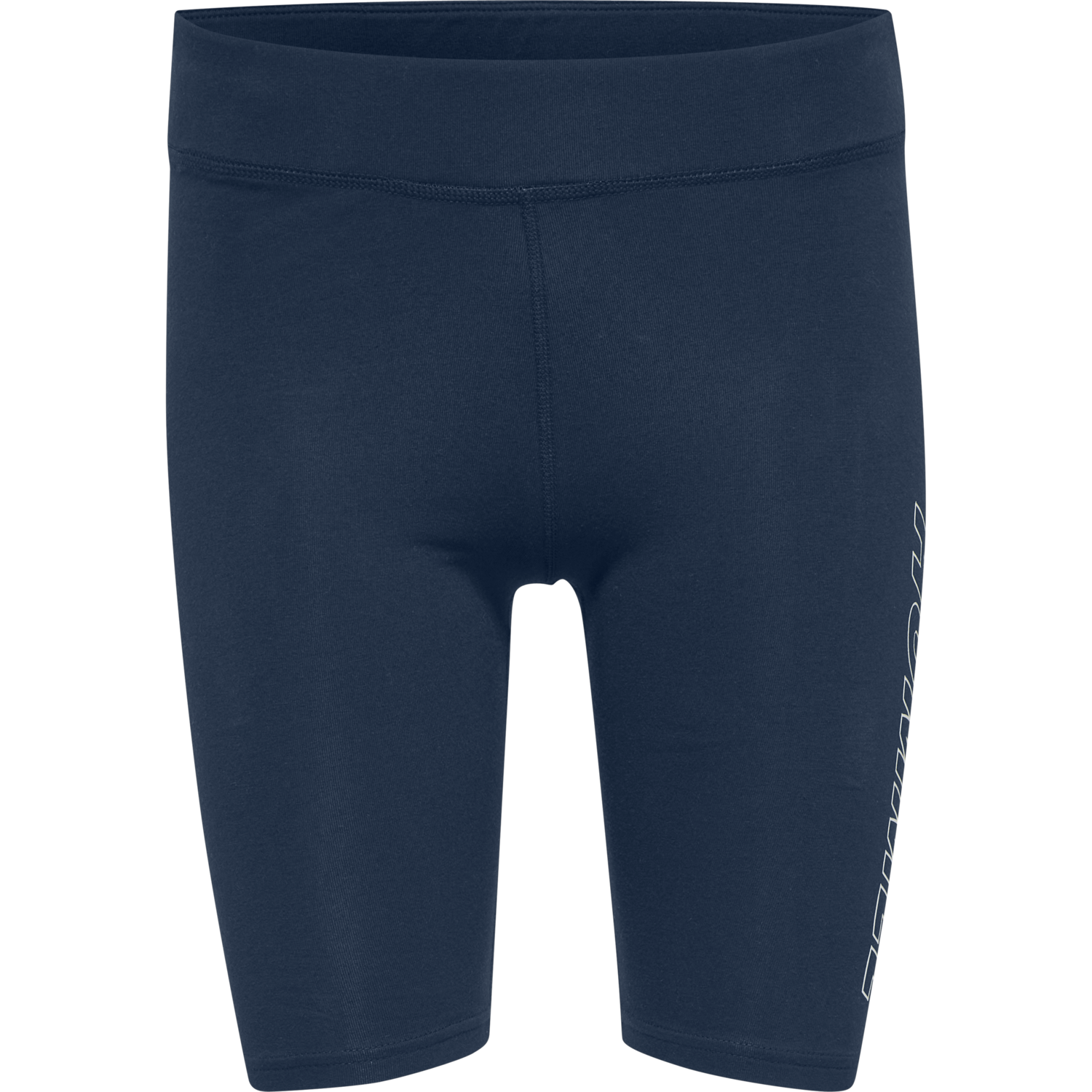 hmlTE MAJA 2-PACK MW C TIGHT SHORTS, BLACK/INSIGINA BLUE, packshot