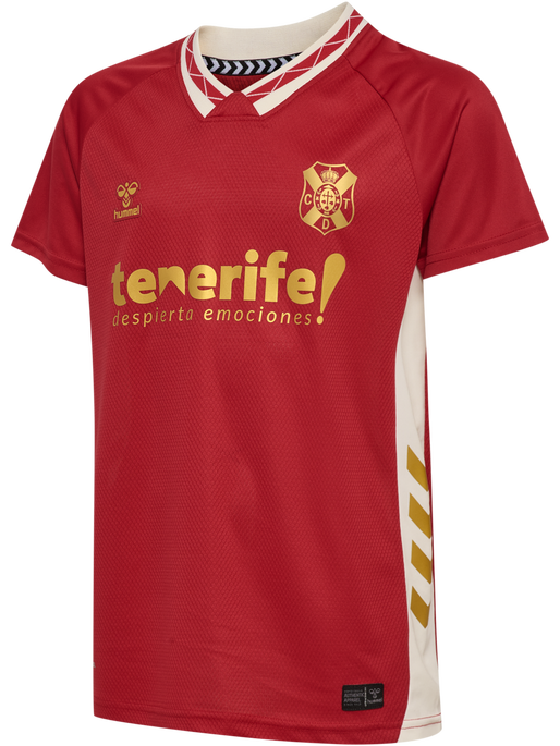 CDT 25/26 AWAY JERSEY S/S KIDS, SCARLET SMILE, packshot