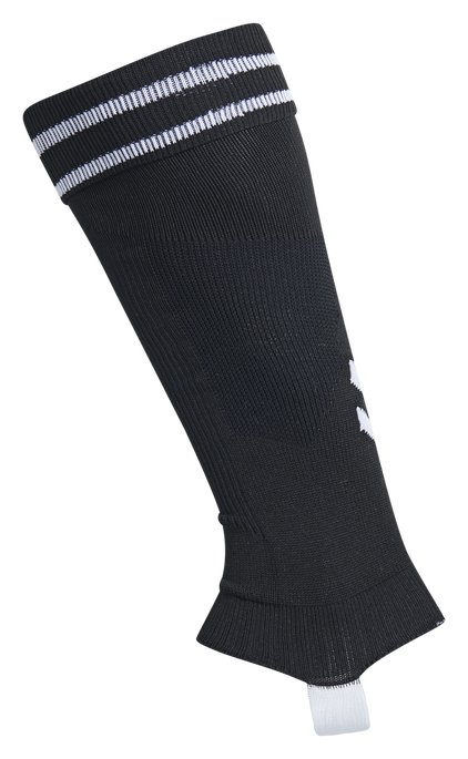 ELEMENT FOOTBALL SOCK FOOTLESS, BLACK/WHITE, packshot