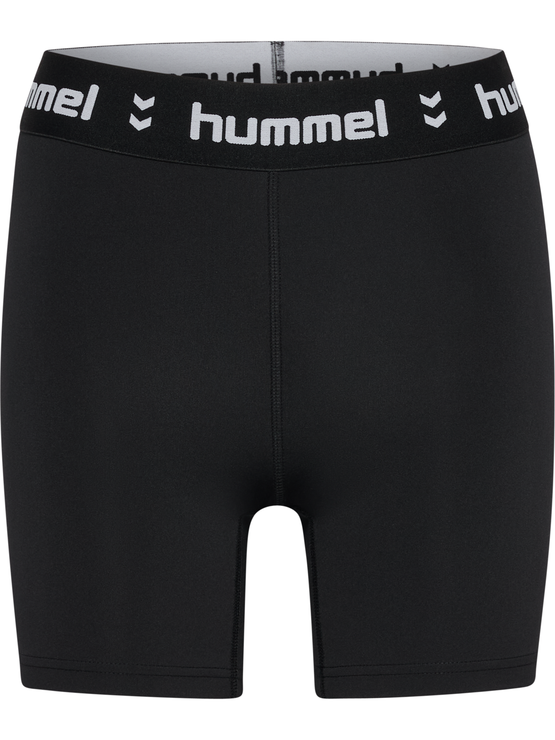 hmlPULSE MID WAIST SHORT TIGHTS, BLACK, packshot