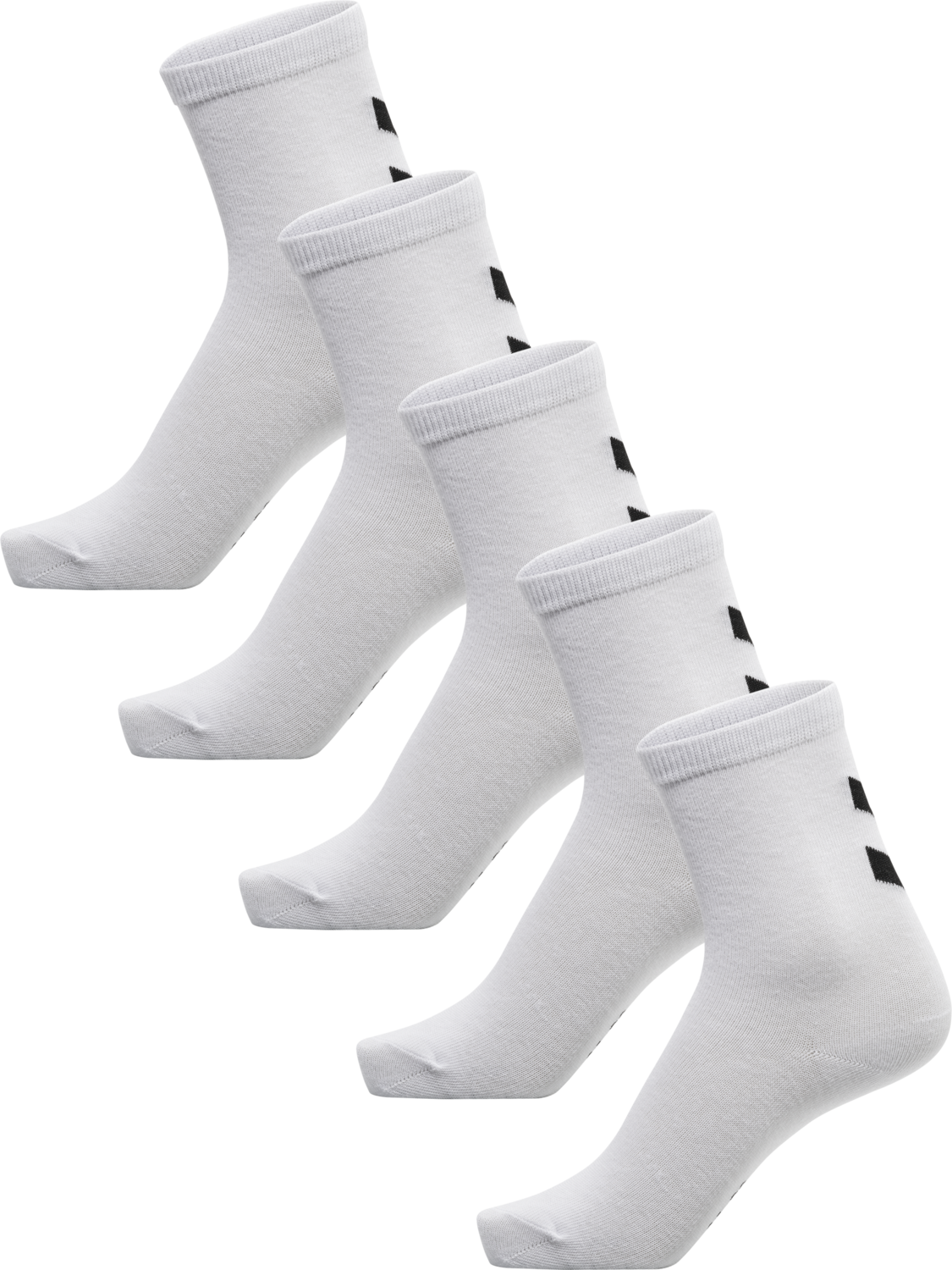 hmlMAKE MY DAY SOCK 5-PACK, BRIGHT WHITE, packshot