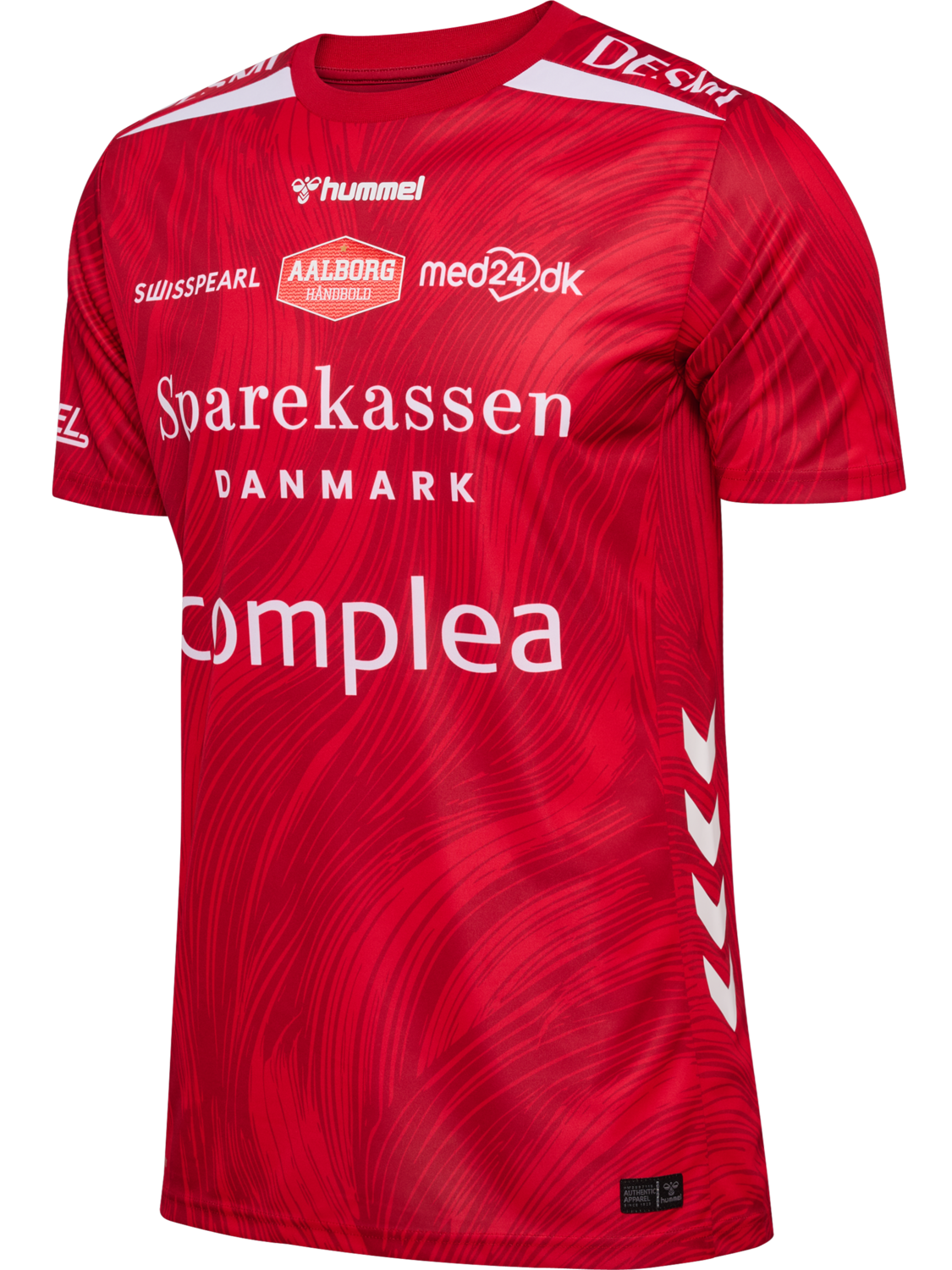 AALBORG 26/27 HOME JERSEY S/S, CHERRY TOMATO, packshot