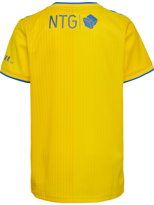 BIF 23/24 HOME JERSEY S/S KIDS, CYBER YELLOW, packshot