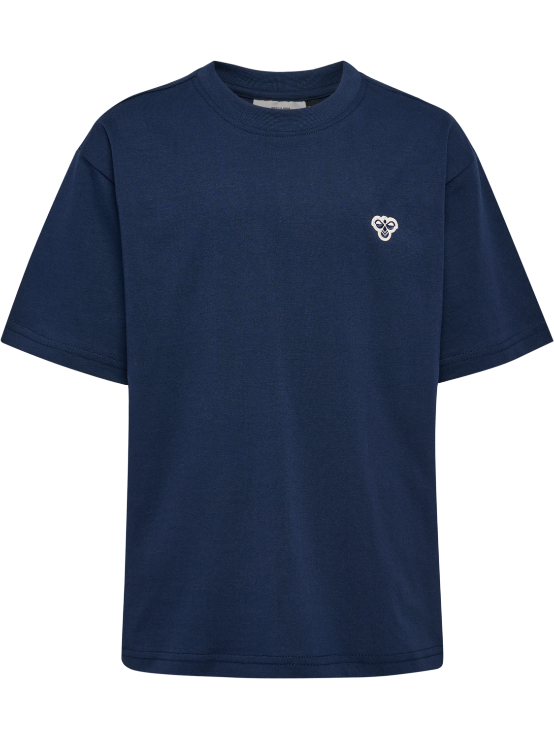 hmlJR LOOSE T-SHIRT S/S BEE, DRESS BLUES, packshot