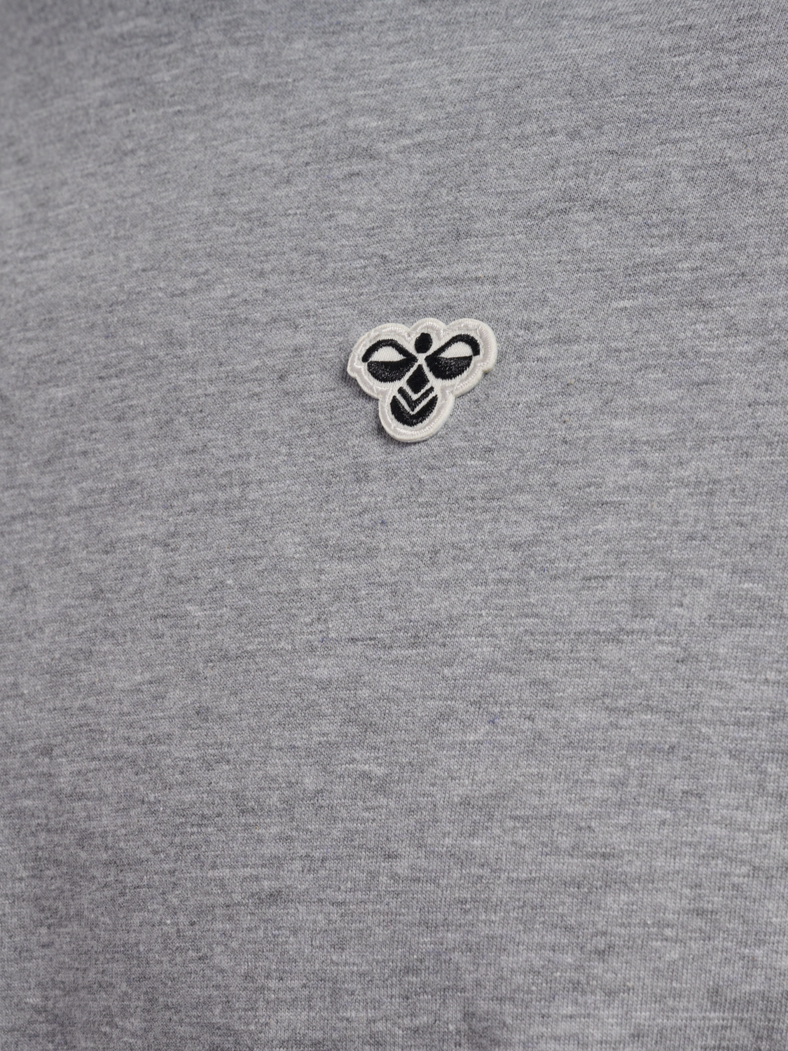 hmlLOOSE T-SHIRT BEE S/S, GREY MELANGE, packshot