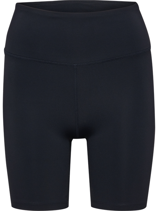 hmlCOURT MW POCKET TIGHTS SHORTS W, LIGHT GREY/BLACK, packshot