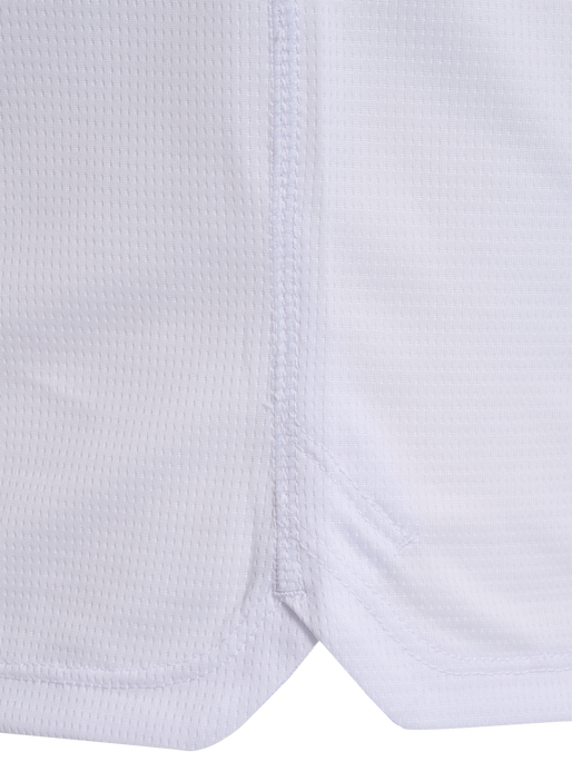 hmlRUN JERSEY S/S, WHITE, packshot