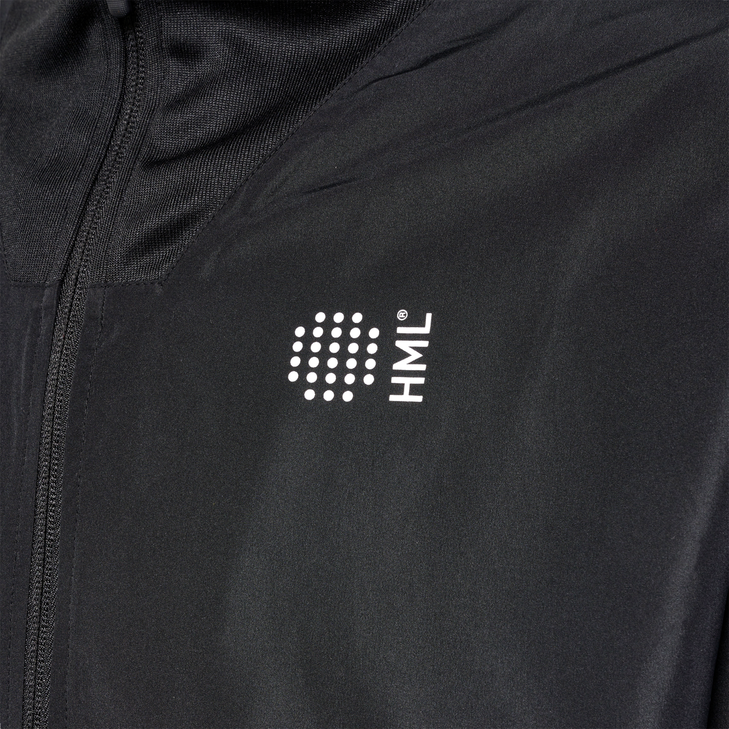 hmlCOURT WOVEN JACKET, BLACK, packshot