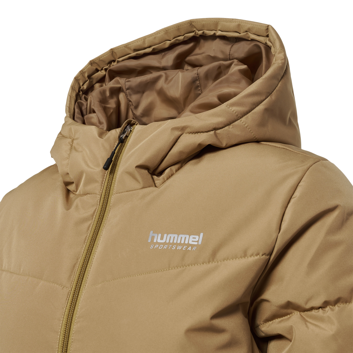 hmlLGC MIA PUFF JACKET, TIGERS EYE, packshot