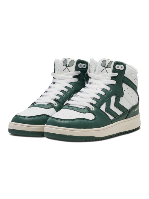 ST. POWER PLAY MID RT, WHITE/GREEN, packshot