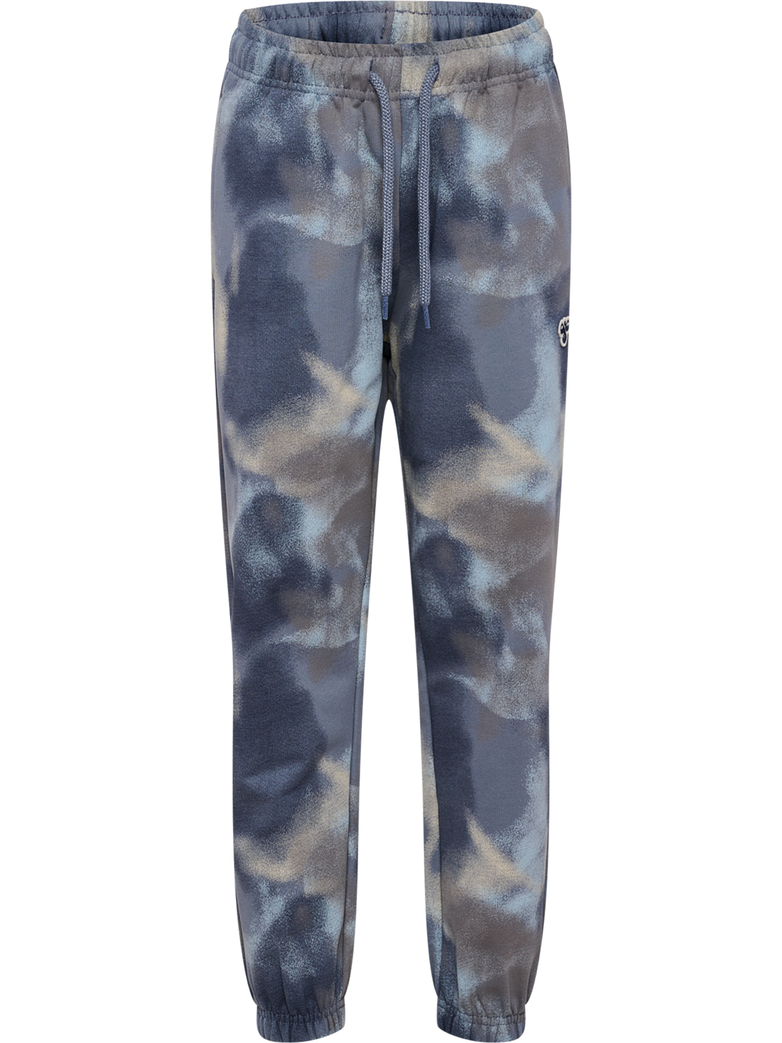 hmlJR LOOSE AOP PANTS BEE, FLINT STONE, packshot