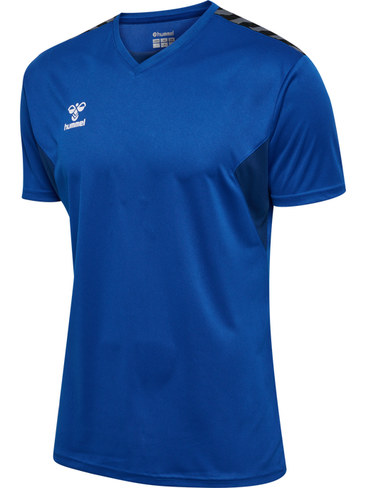 hmlAUTHENTIC PL JERSEY S/S, TRUE BLUE, packshot