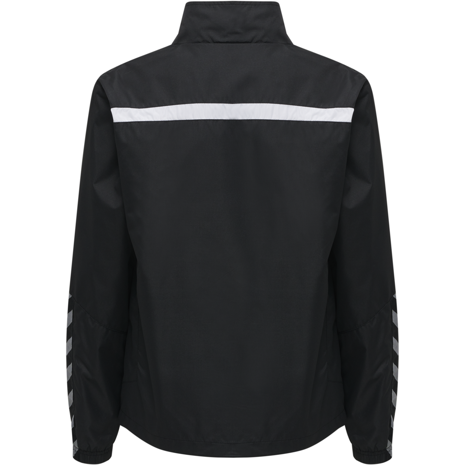 hmlAUTHENTIC KIDS TRAINING JACKET, BLACK/WHITE, packshot
