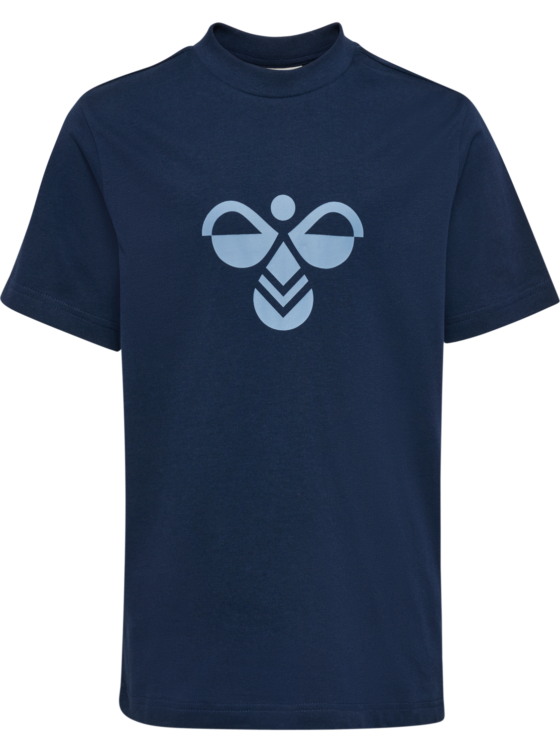 hmlJR REG TUKAS 2-PACK T-SHIRT S/S, DRESS BLUES/FLINT STONE, packshot
