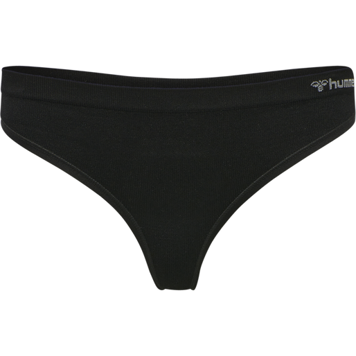 hmlJUNO SEAMLESS THONG, BLACK, packshot