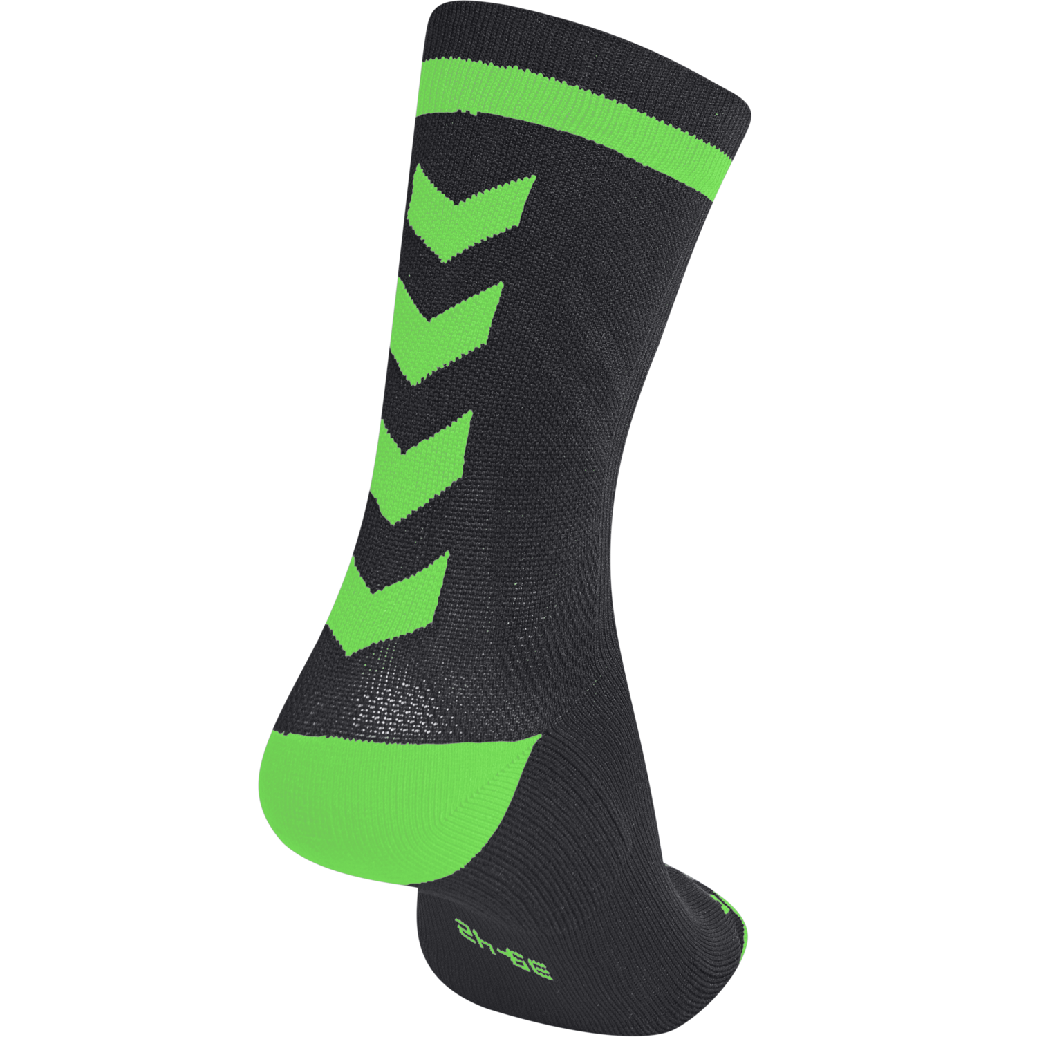 FFHB REFEREE ELITE INDOOR SOCK LOW, GREEN GECKO, packshot