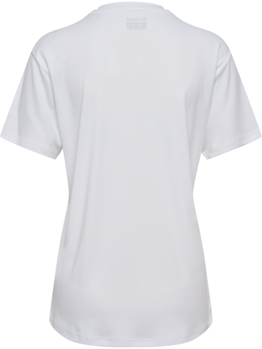 hmlESSENTIAL JERSEY S/S WOMAN, WHITE, packshot