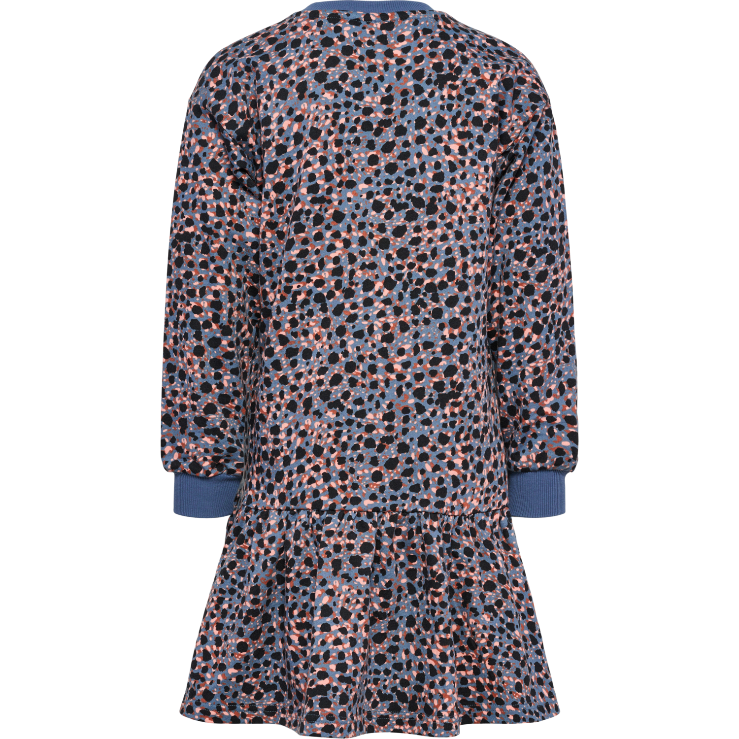 hmlMEJSE DRESS L/S, BLUE MIRAGE, packshot