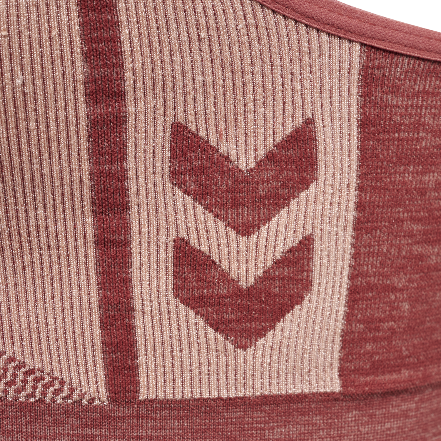 hmlCLEA SEAMLESS  SPORTS TOP, WITHERED ROSE/ROSE TAN MELANGE, packshot