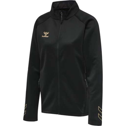 hmlCIMA XK ZIP JACKET WOMAN, BLACK, packshot