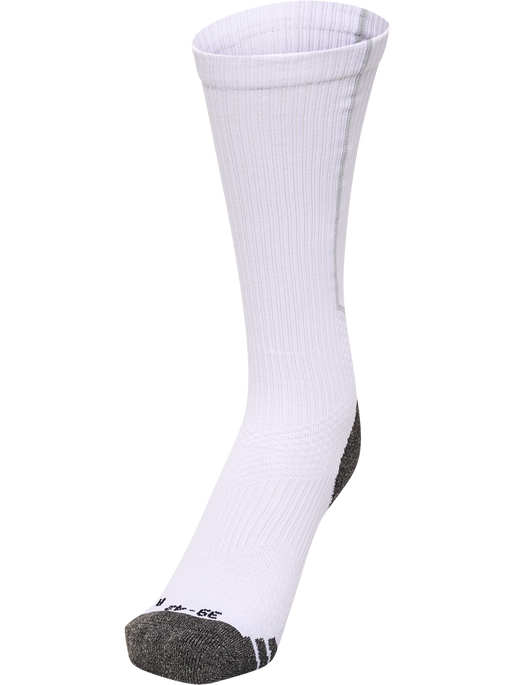 hmlPRO TRAINING SOCKS HIGH, WHITE/BLACK, packshot