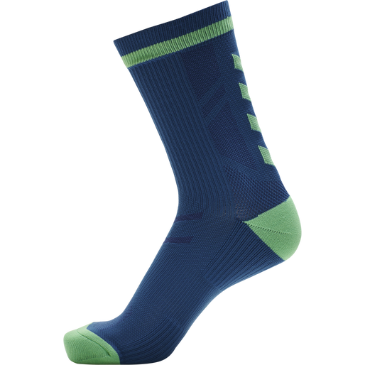 ELITE INDOOR SOCK LOW PA, GREEN ASH, packshot