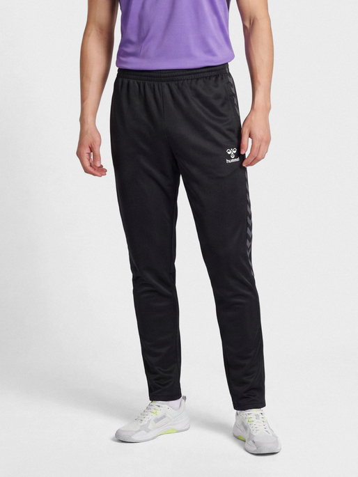 hmlAUTHENTIC TRAINING PANTS, BLACK, model