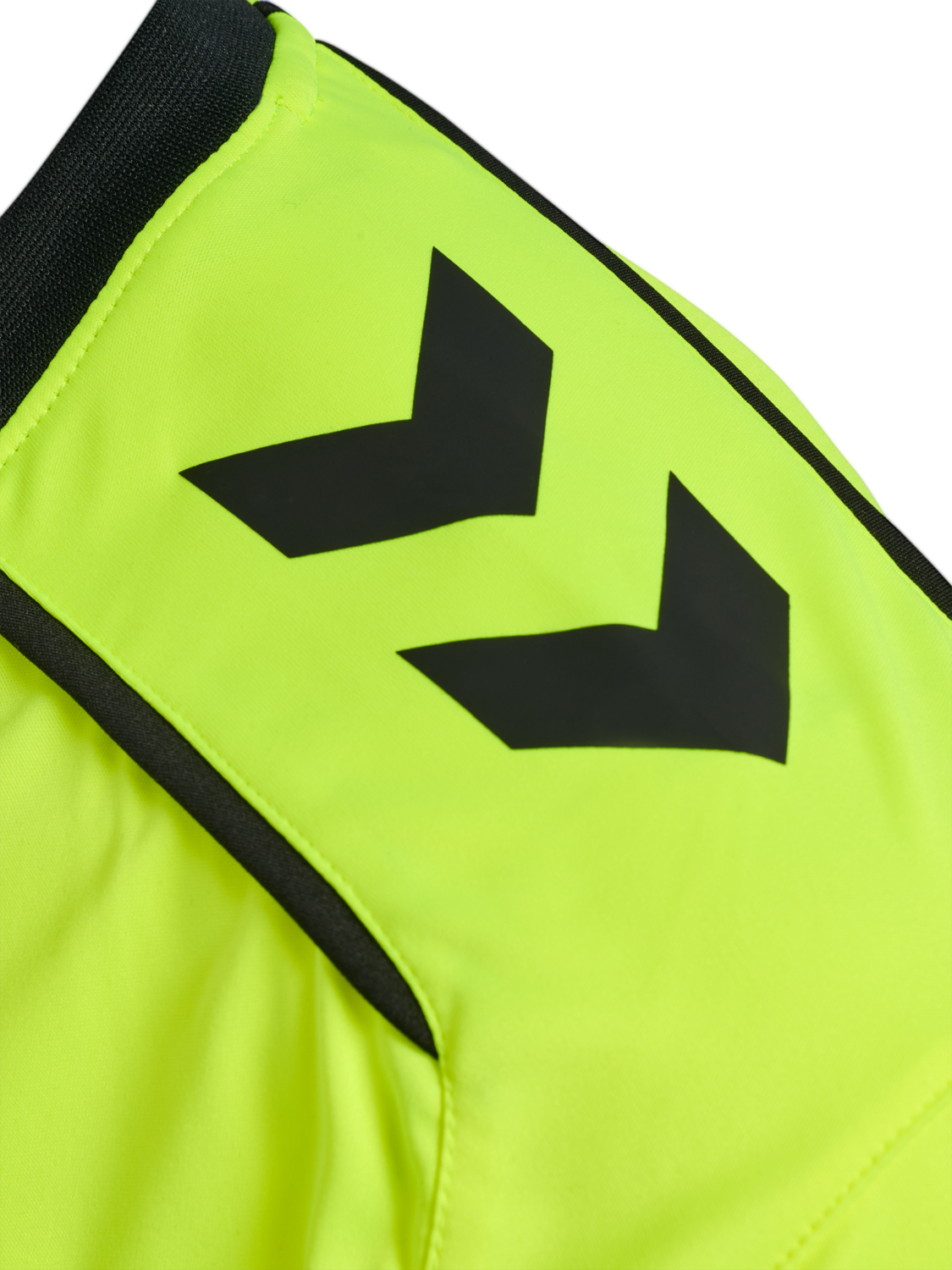 hmlREFEREE JERSEY S/S, NEON YELLOW, packshot