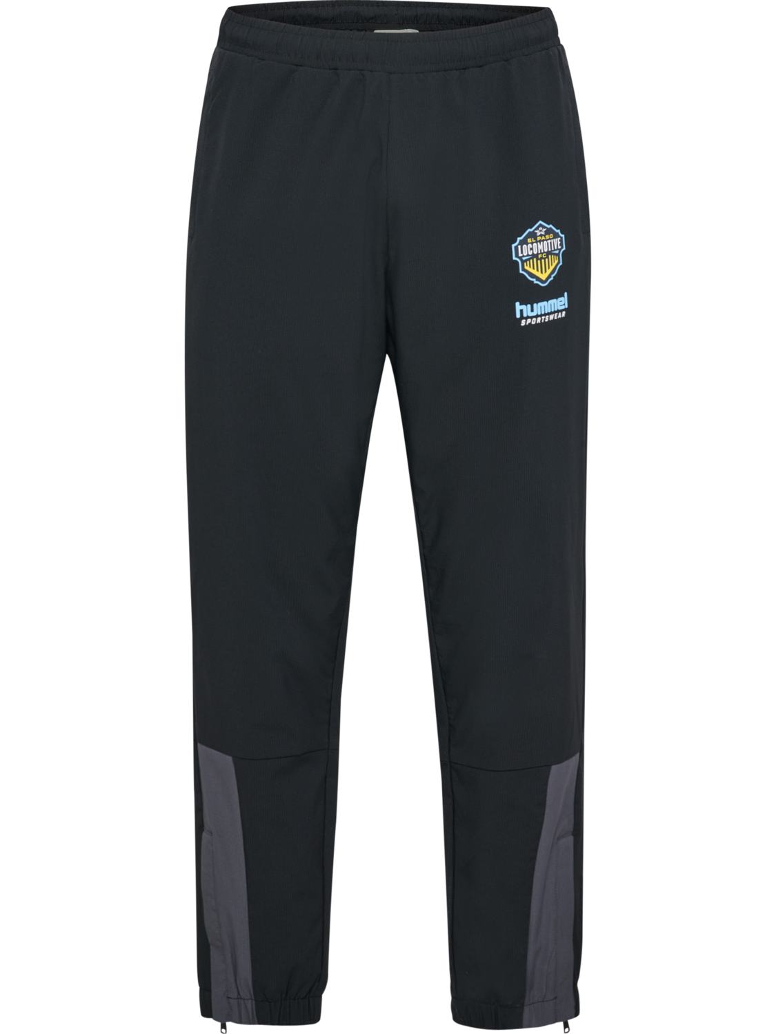 hmlLOOSE TRACK PANTS SW EL PASO, BLACK, packshot