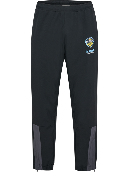 hmlLOOSE TRACK PANTS SW EL PASO, BLACK, packshot