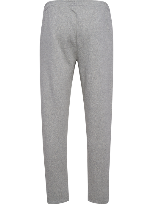 hmlMOVER COTTON PANTS, GREY MELANGE hmlMOVER COTTON PANTS, GREY MELANGE, packshot