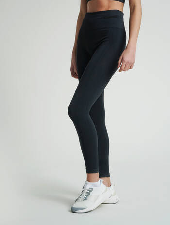 Nike Sculpt Hyper Womens Training Tights Leggings Gray High Rise